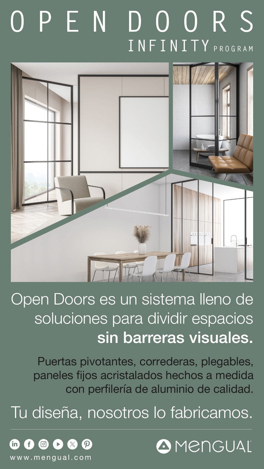 Puerta y separacionaes OPEN DOORS