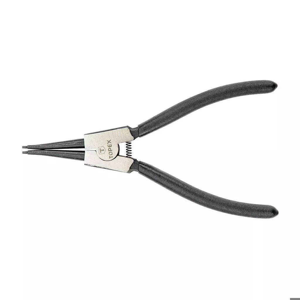 Pinze Speciali Per Anelli Di Sicurezza (Senza Fori) | 215 Mm | Apertura Max 41 Mm | Per Cuscinetti Ruota Auto - 2