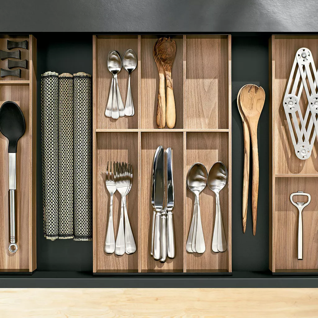 AMBIALINE Bandeja cubertero para cajones Legrabox de Blum Mengual