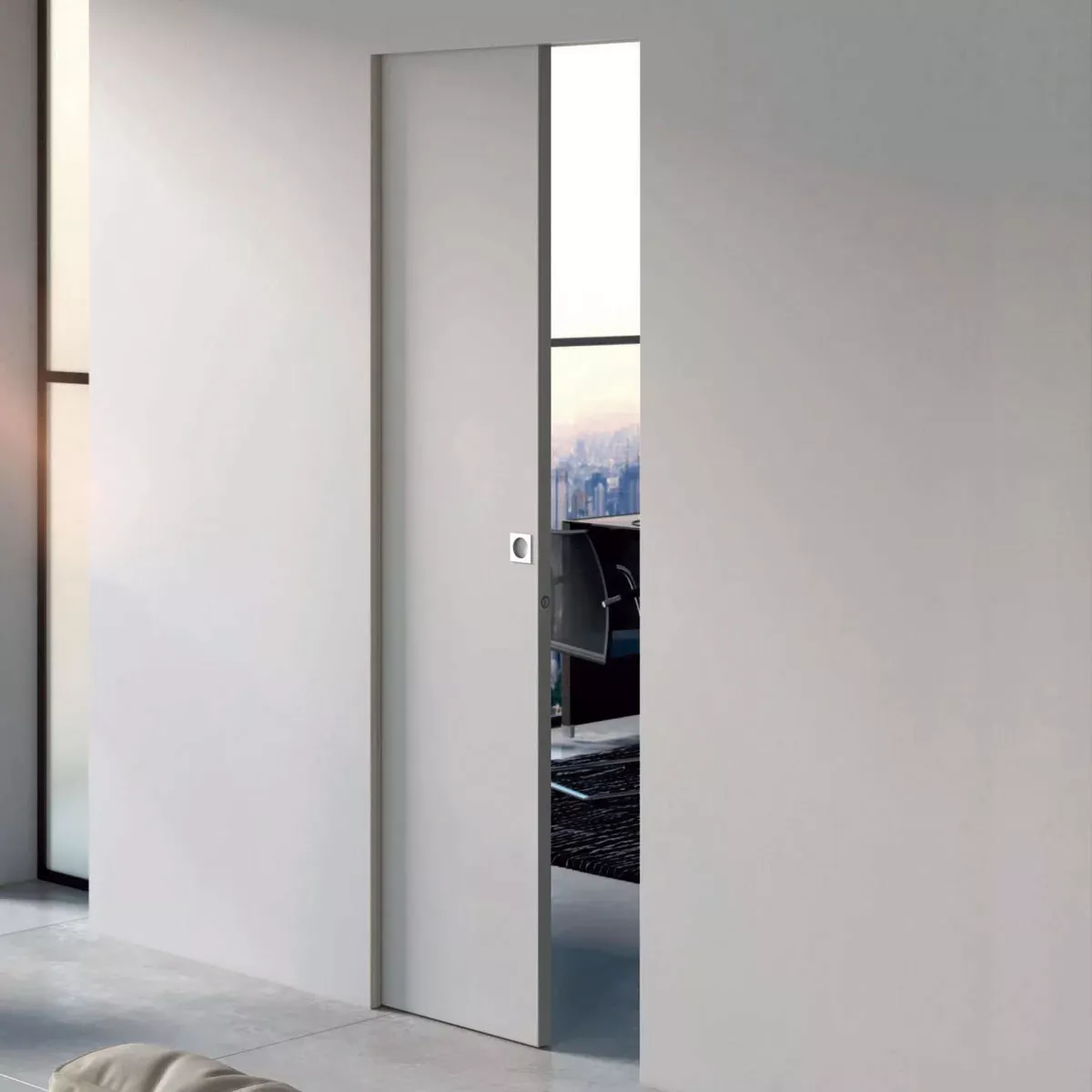 PLATINUM ESSENTIAL PARA REVOQUE - Armazón para puertas correderas