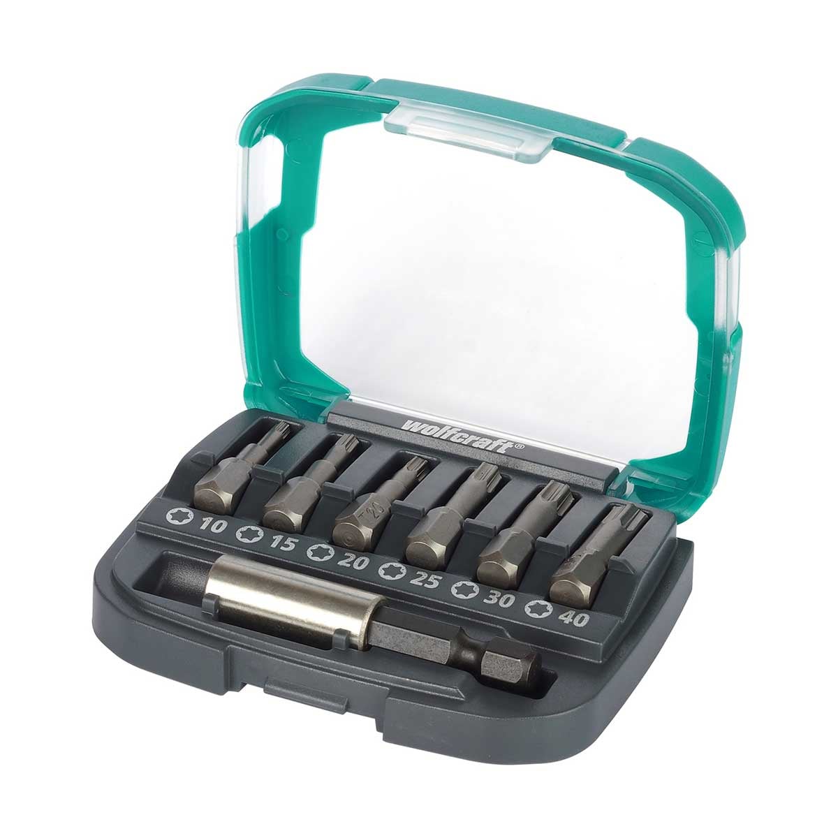 Jgo 6 Puntas Fix-Grip Torx + Adaptador Magnetico