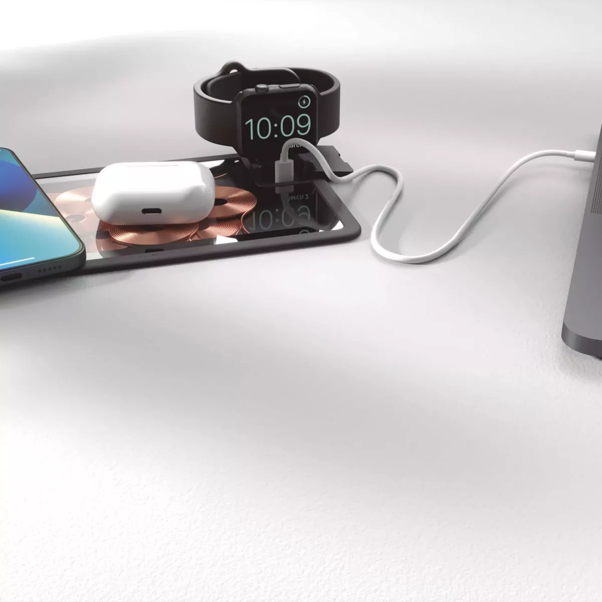 Apple Watch Liberty Zens ワイヤレス充電器 ZENS LIBERTY Apple Watch
