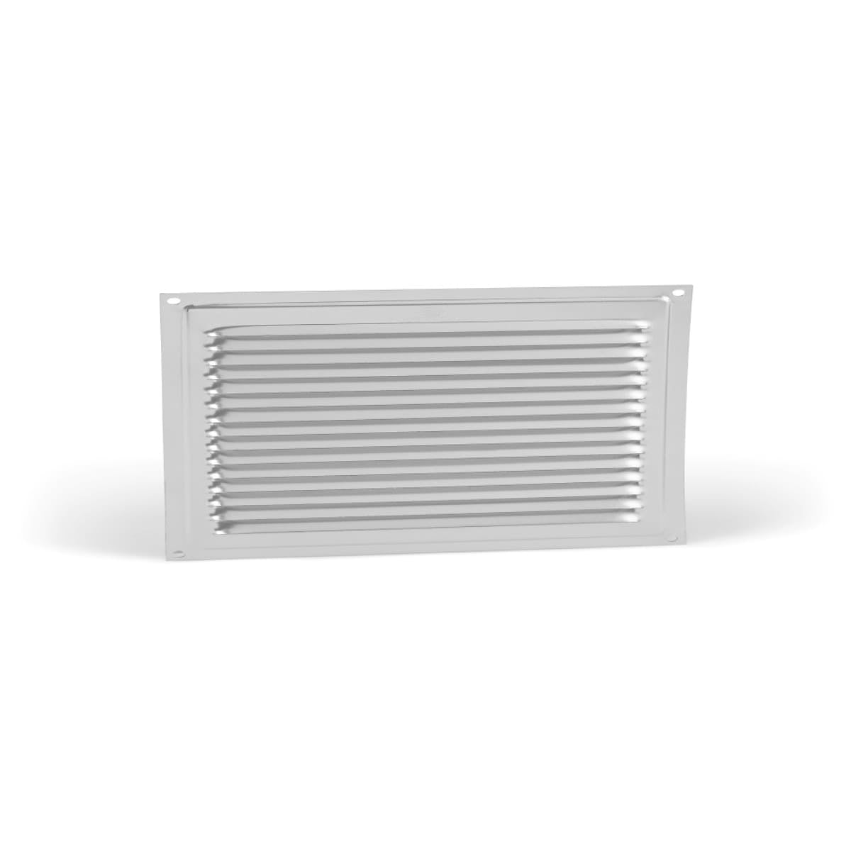 Rejilla de ventilación rectangular de encastar con red anti-insectos