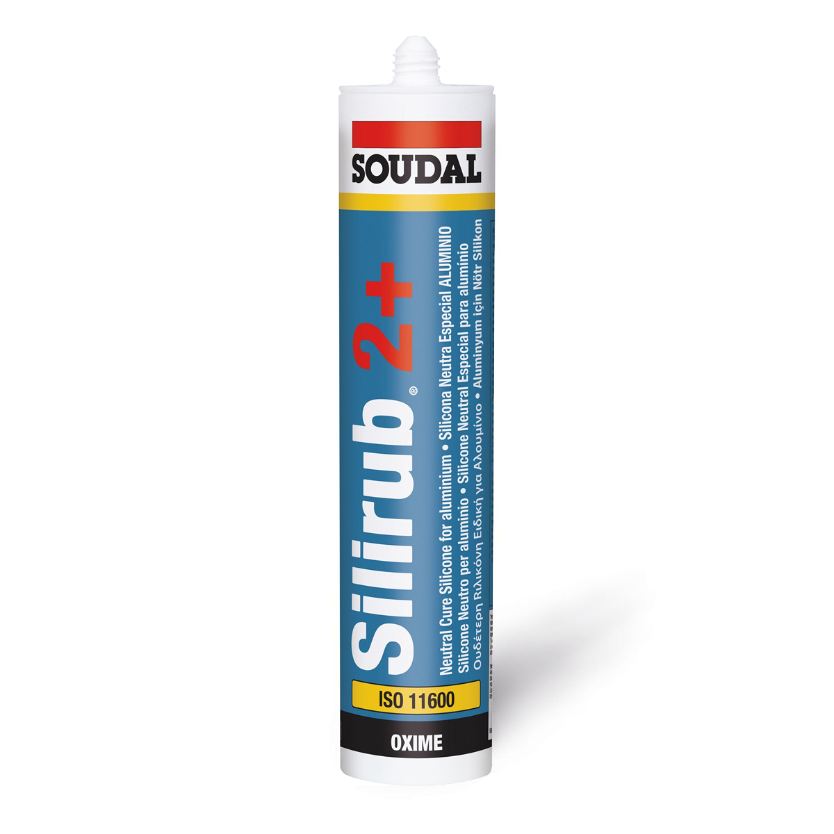 Silicona altas prestaciones (Neutra) SILIRUB 2+ de la marca SOUDAL