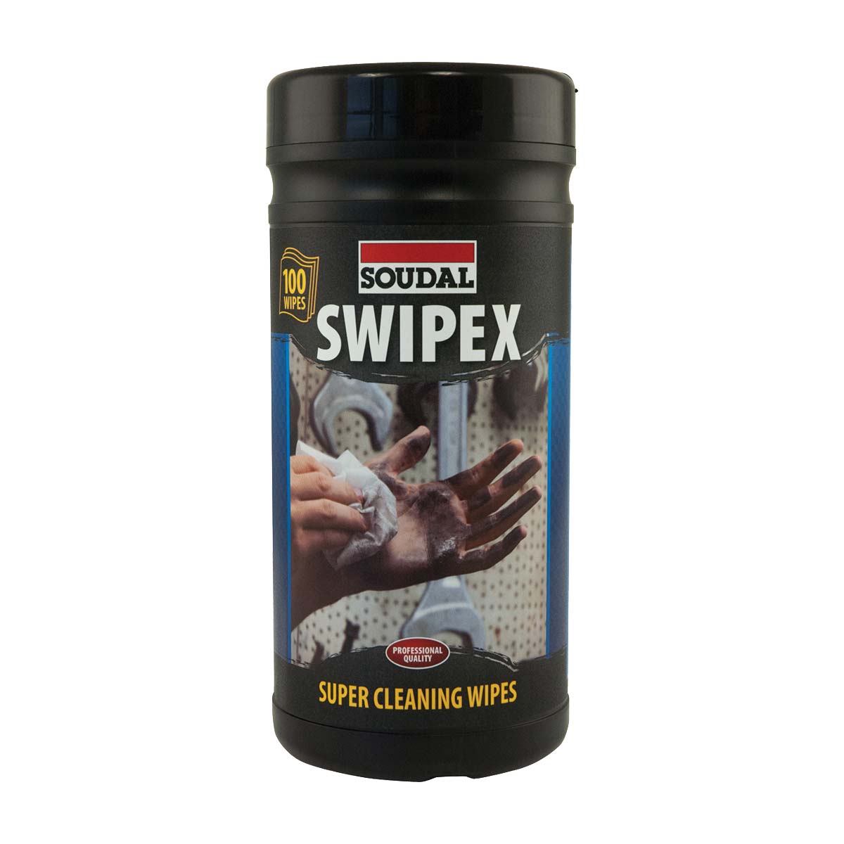 Toallitas limpia residuos Swipex de la marca SOUDAL