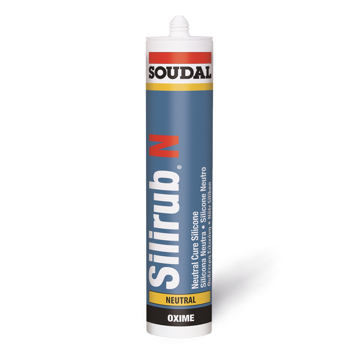 Silicona Neutra (SILIRUB N) de la marca SOUDAL