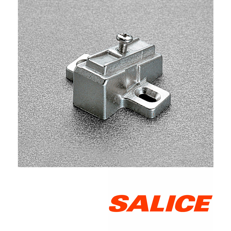 Base inclinable para montajes especiales para bisagras Salice Serie 200