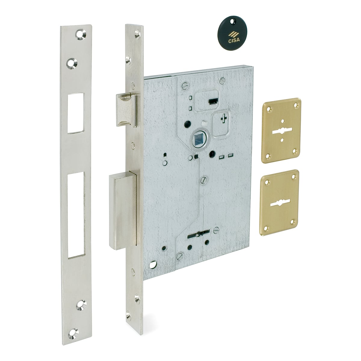 Cerradura Cisa golpe y llave 57250