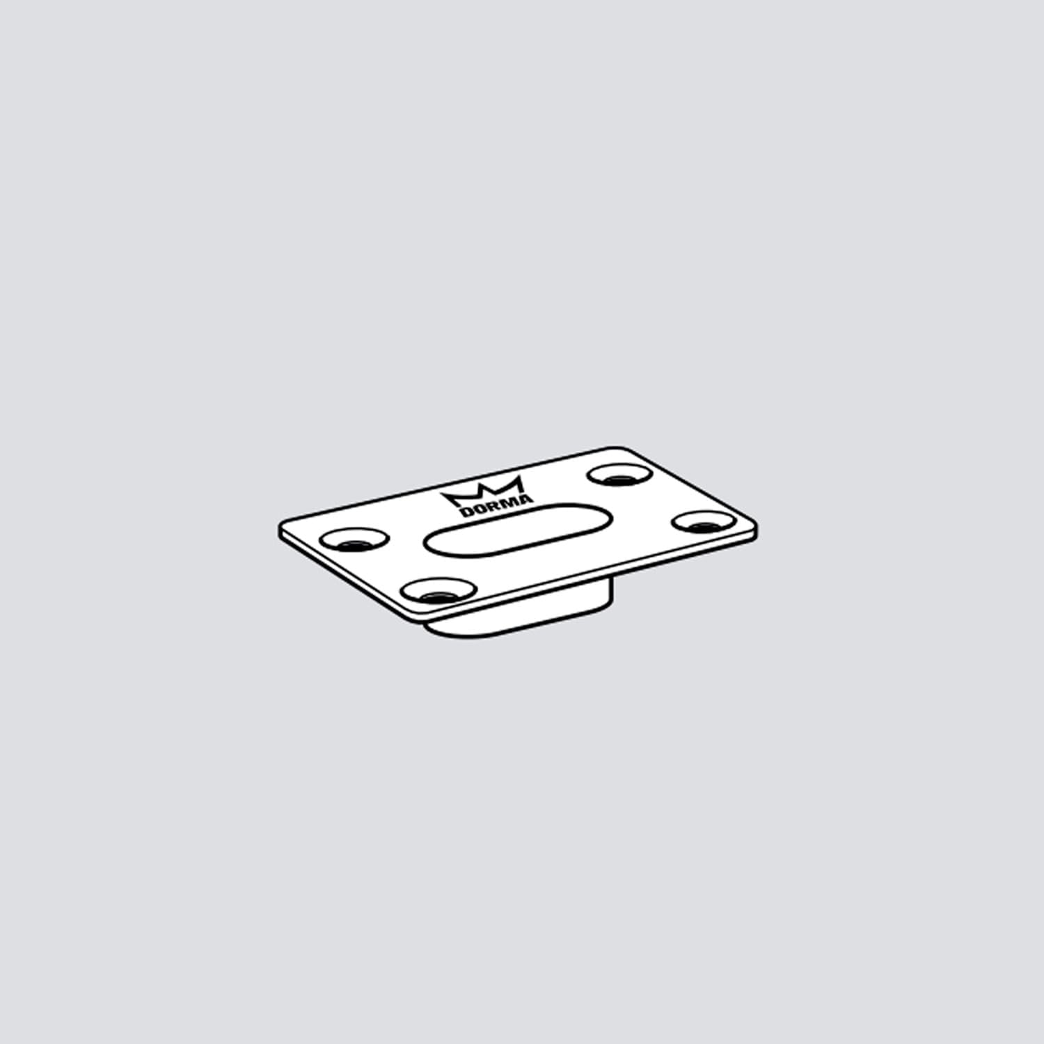 Cerradero Suelo (OPCIONAL) Pasador Dorma Automatico  0 Mm