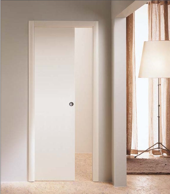 Armazon puerta corredera Scrigno base hoja unica - 39.1678.2