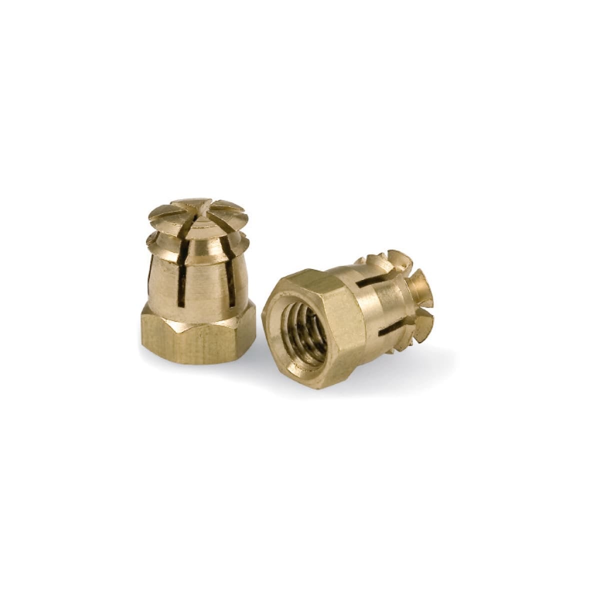Tuerca laton expansible con bola 12mm. M-6