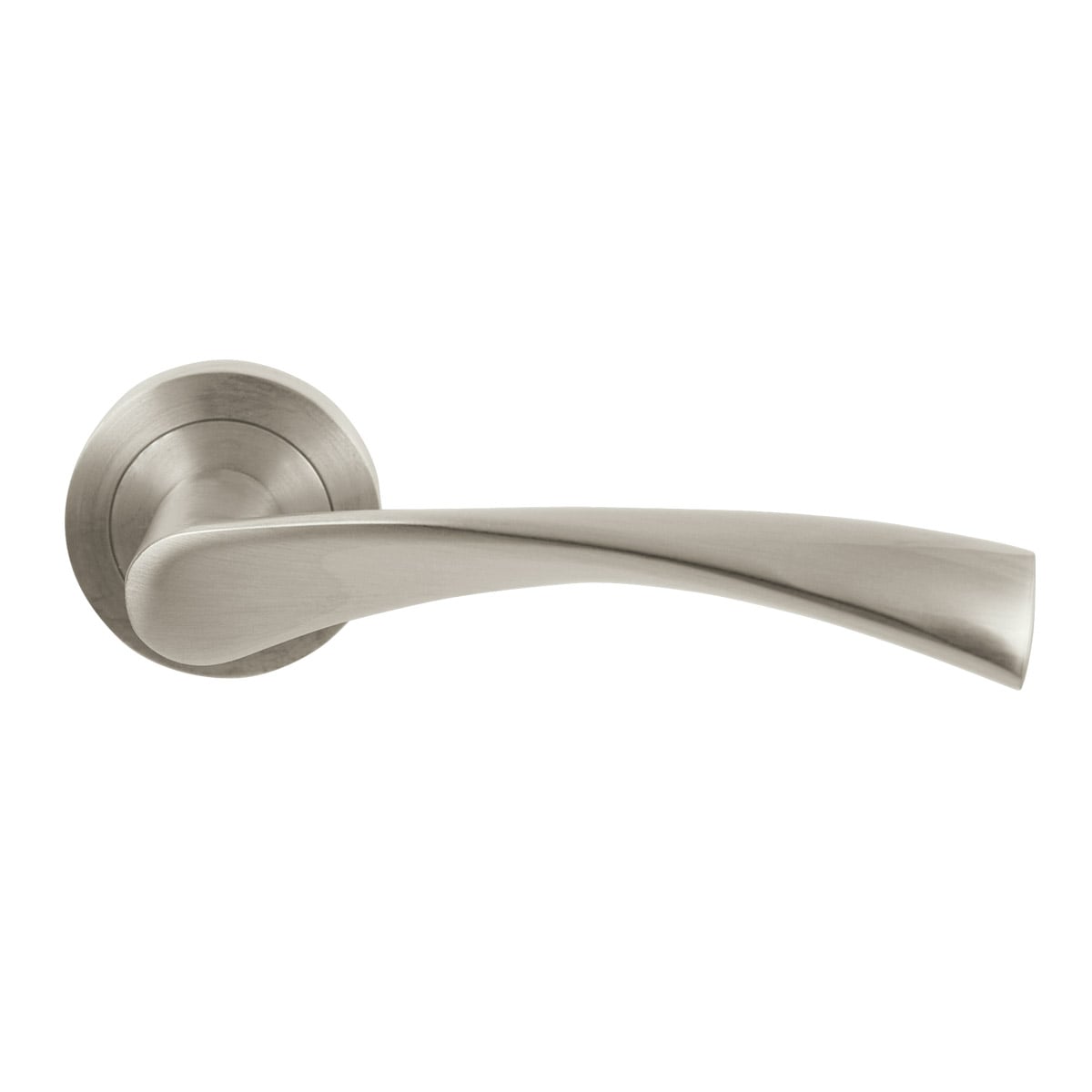 Roseta ZK-ZEUS. Design by Work Studio en acabado Efecto Inox