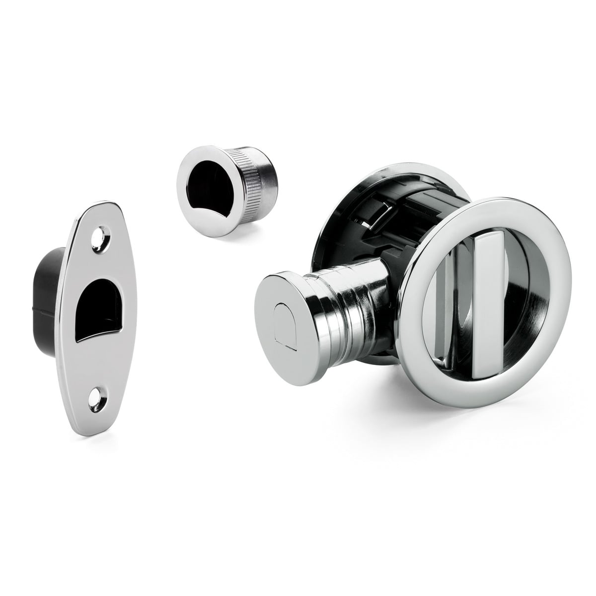 HOOKY ZERO 2800 - Kit de cerradura + muletilla + dedal redondo