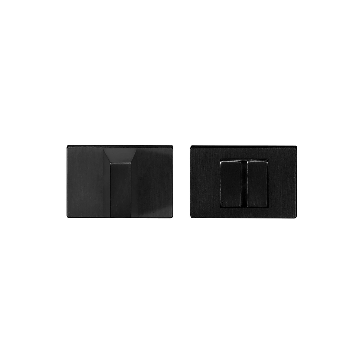 Muletilla y desbloqueo rectangular modelo TOTAL Negro