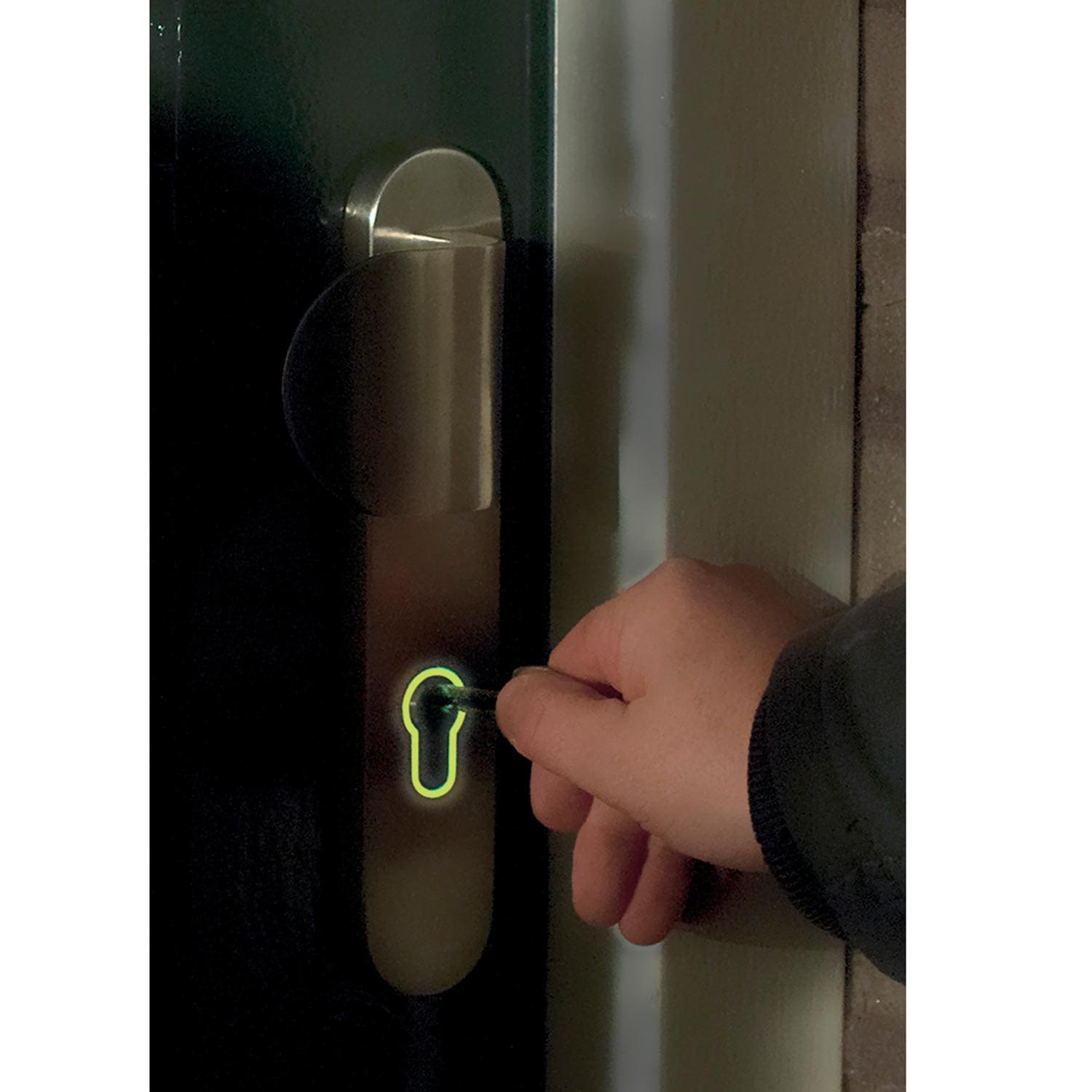 KeyGlow Detector luminiscente de cerraduras en la oscuridad
