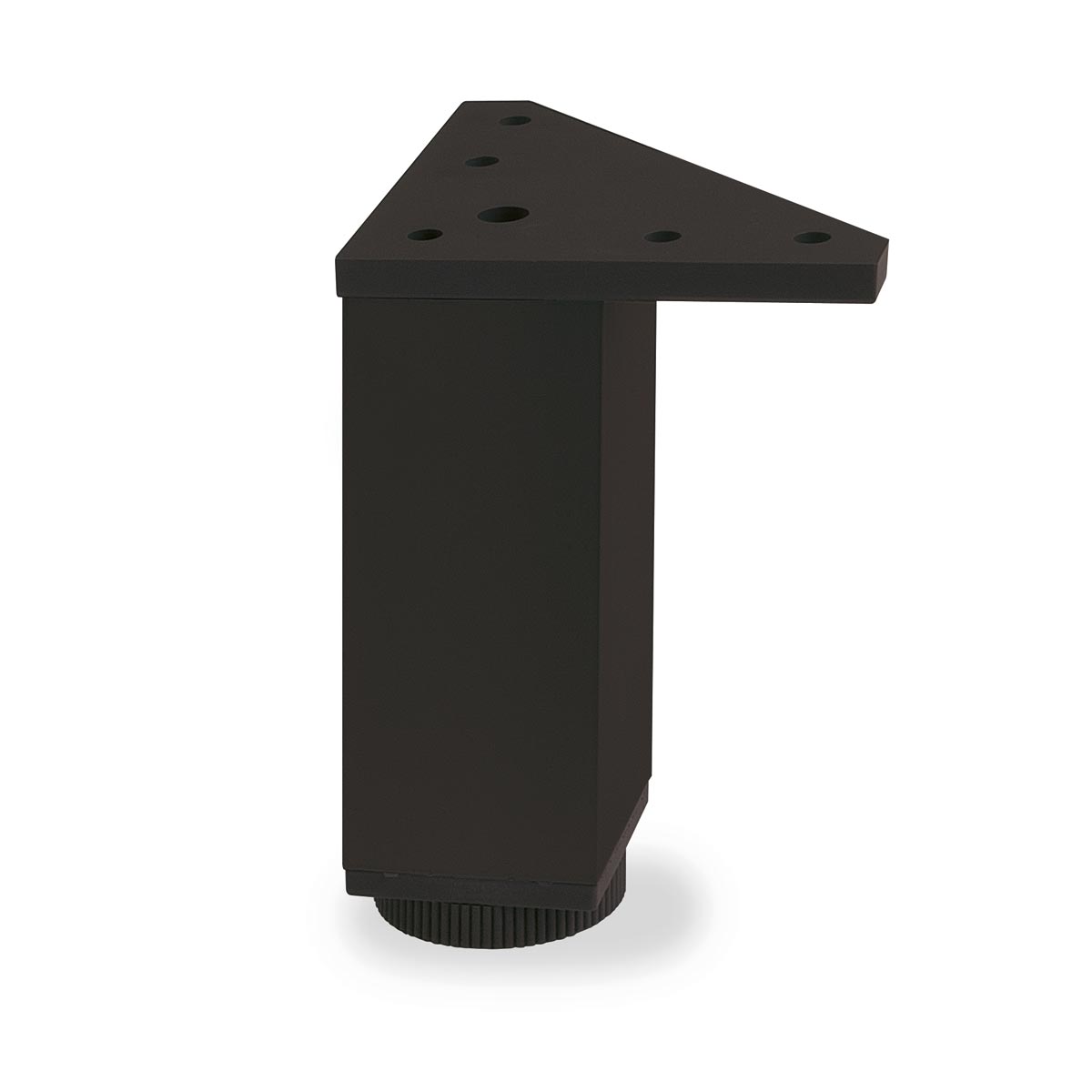 Pata para mueble PAULA regulable de 40 mm - Negro