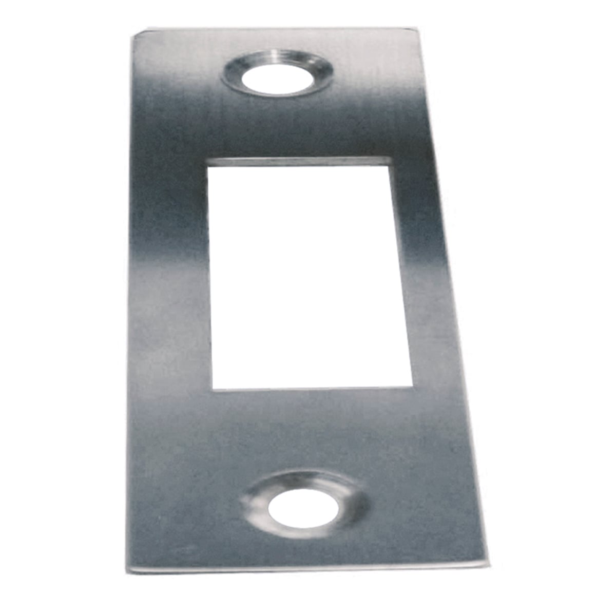 Cerradero fijación en pared para puerta batiente de cristal