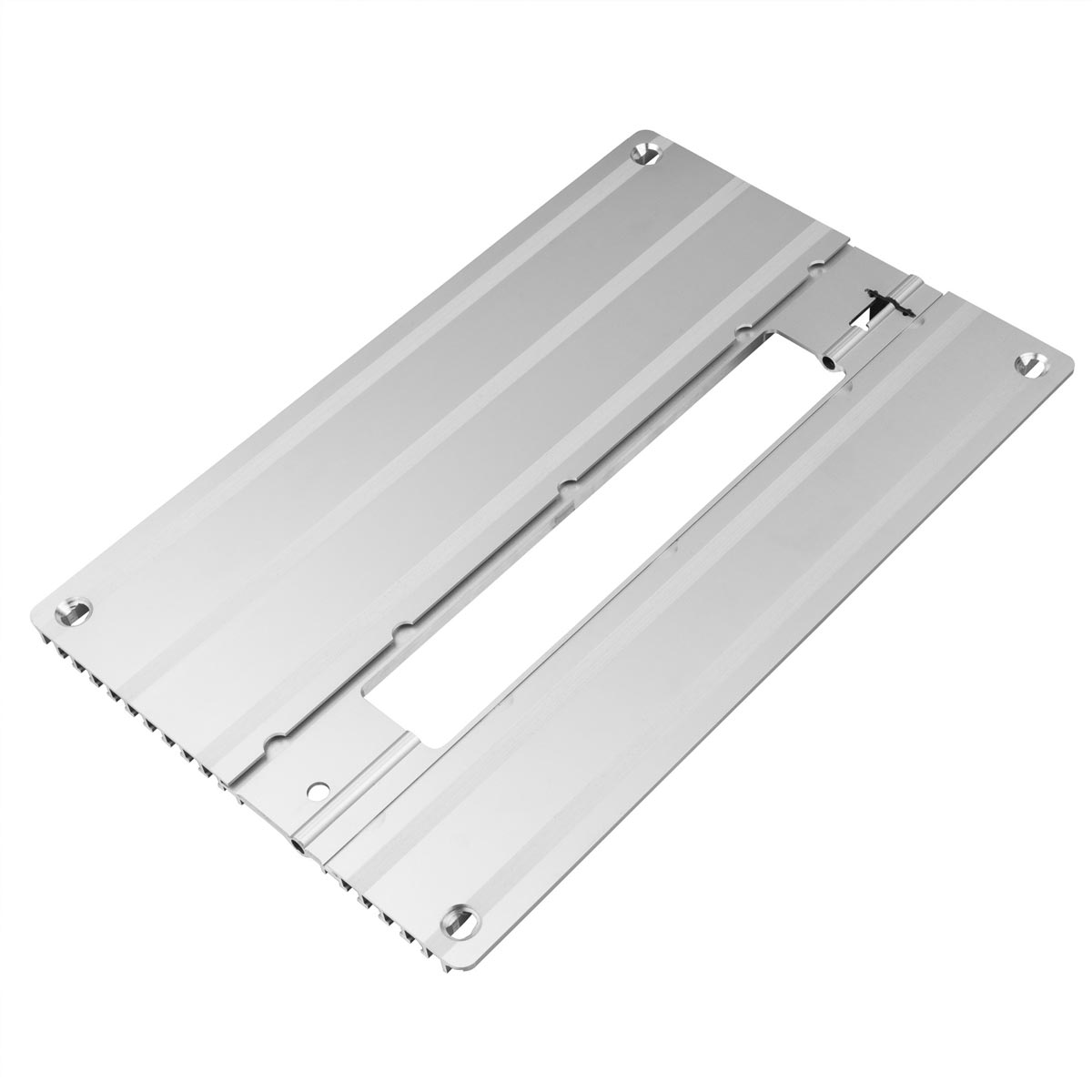 Placa metálica bancos Wolfcraft Master Cut