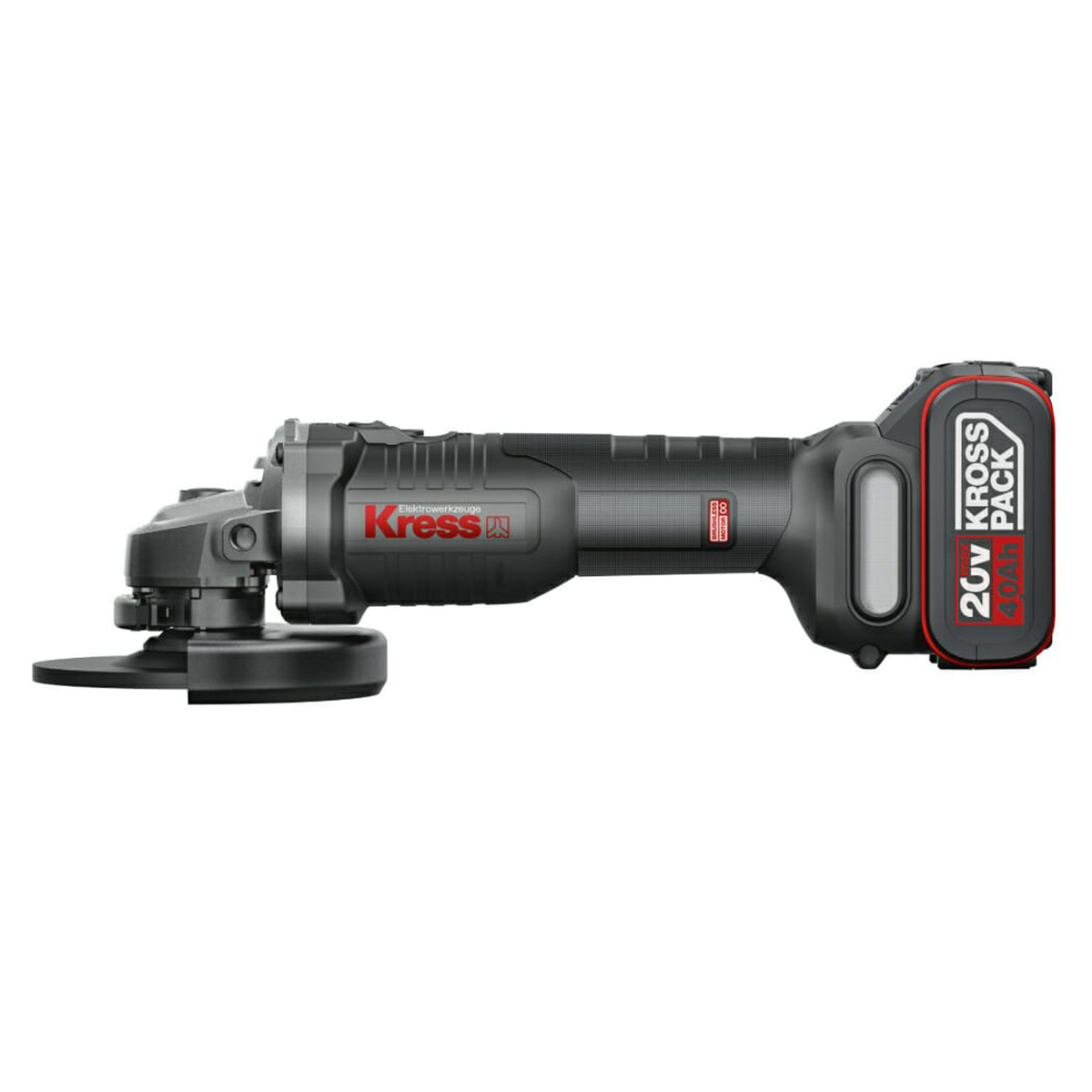 Kress KUH02.2 - Mini Amoladora 20V. Discos Ø115.