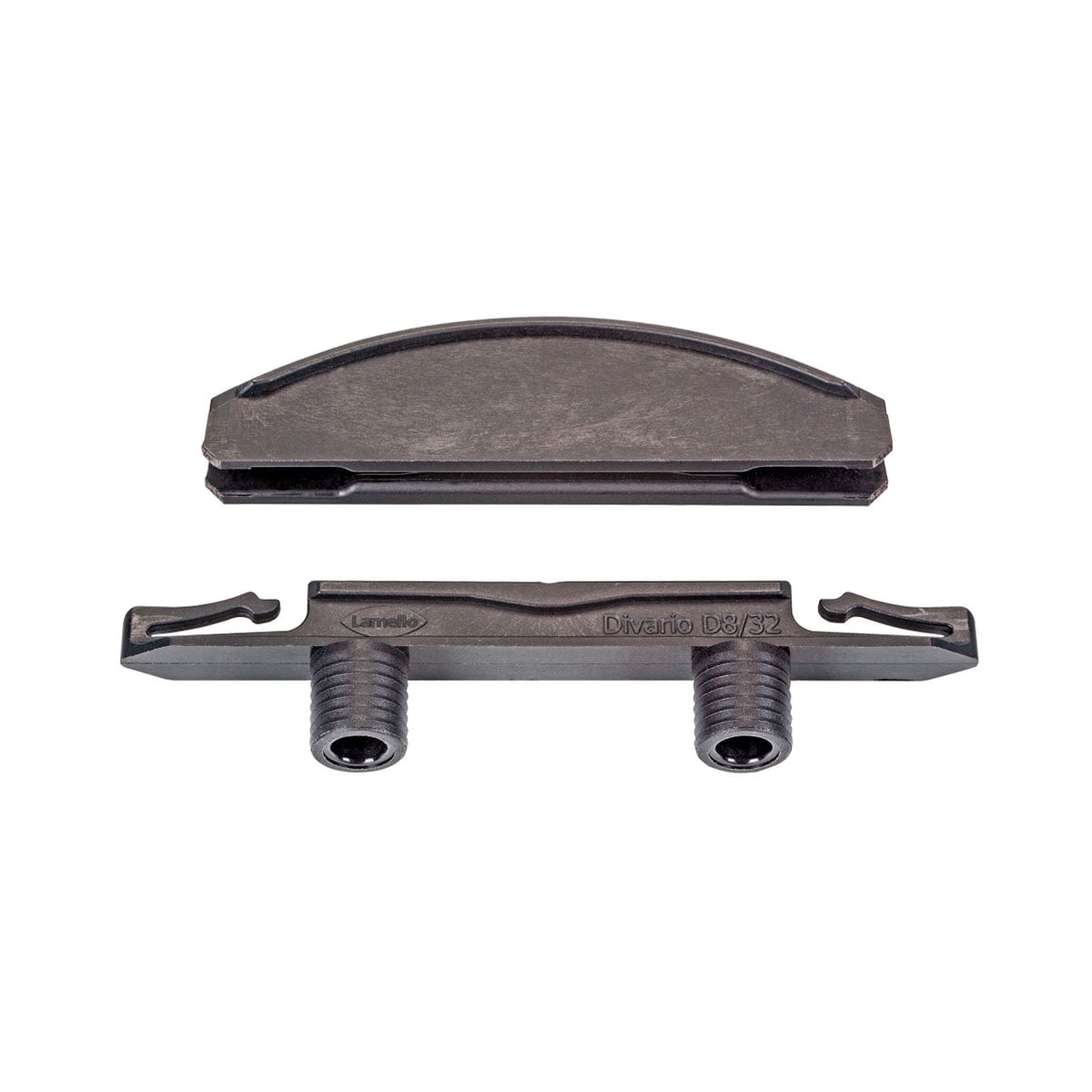 DIVARIO P-18 - Conector deslizante para tableros desde 19 mm.