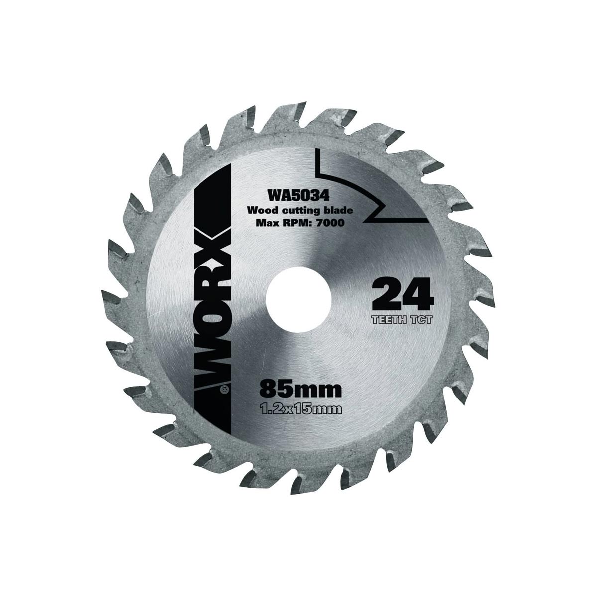 Worx R/Wa5034 Disco Corte Madera Worssaw 85Mm 24T