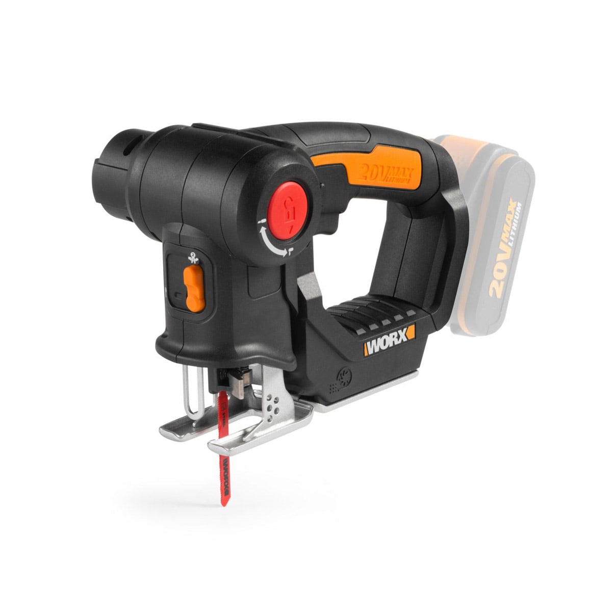 Worx Nr Wx550.9 Sierra Calar/Sable 2En1 Axis 20V