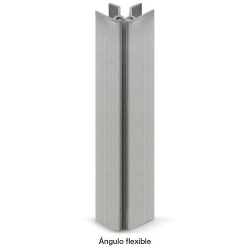 Ángulo flexible para zócalo de PVC/Aluminio