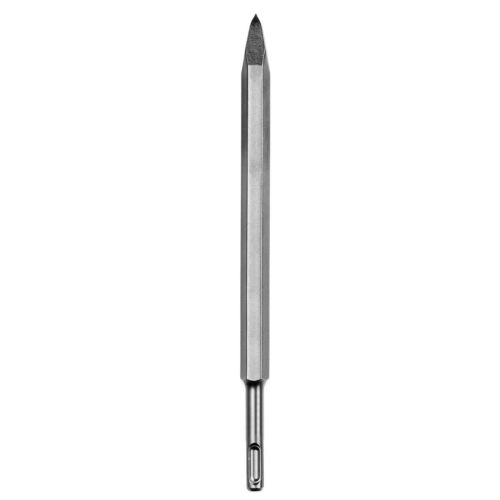 Cincel tipo puntero para martillos SDS PLUS 250 mm.