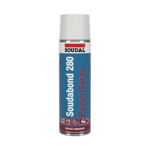 SOUDABOND 280 Power Spray - Adhesivo de contacto potente y rápido 