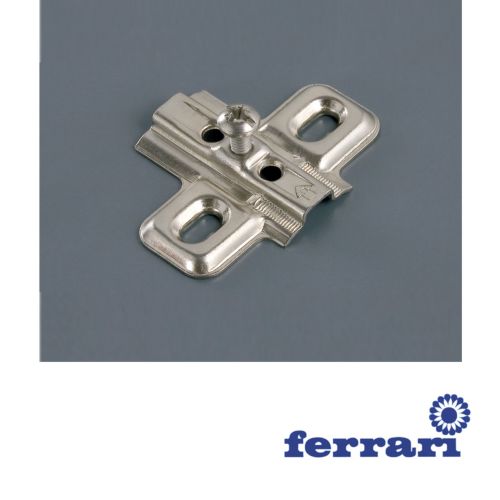 Bases metálicas para bisagras Ferrari Mini 12