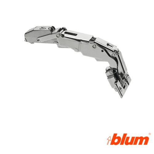 Bisagra recta Blum Clip Top Ø35 mm. a 155º para despenseros y montajes específicos. Apertura por expulsión TIP-ON
