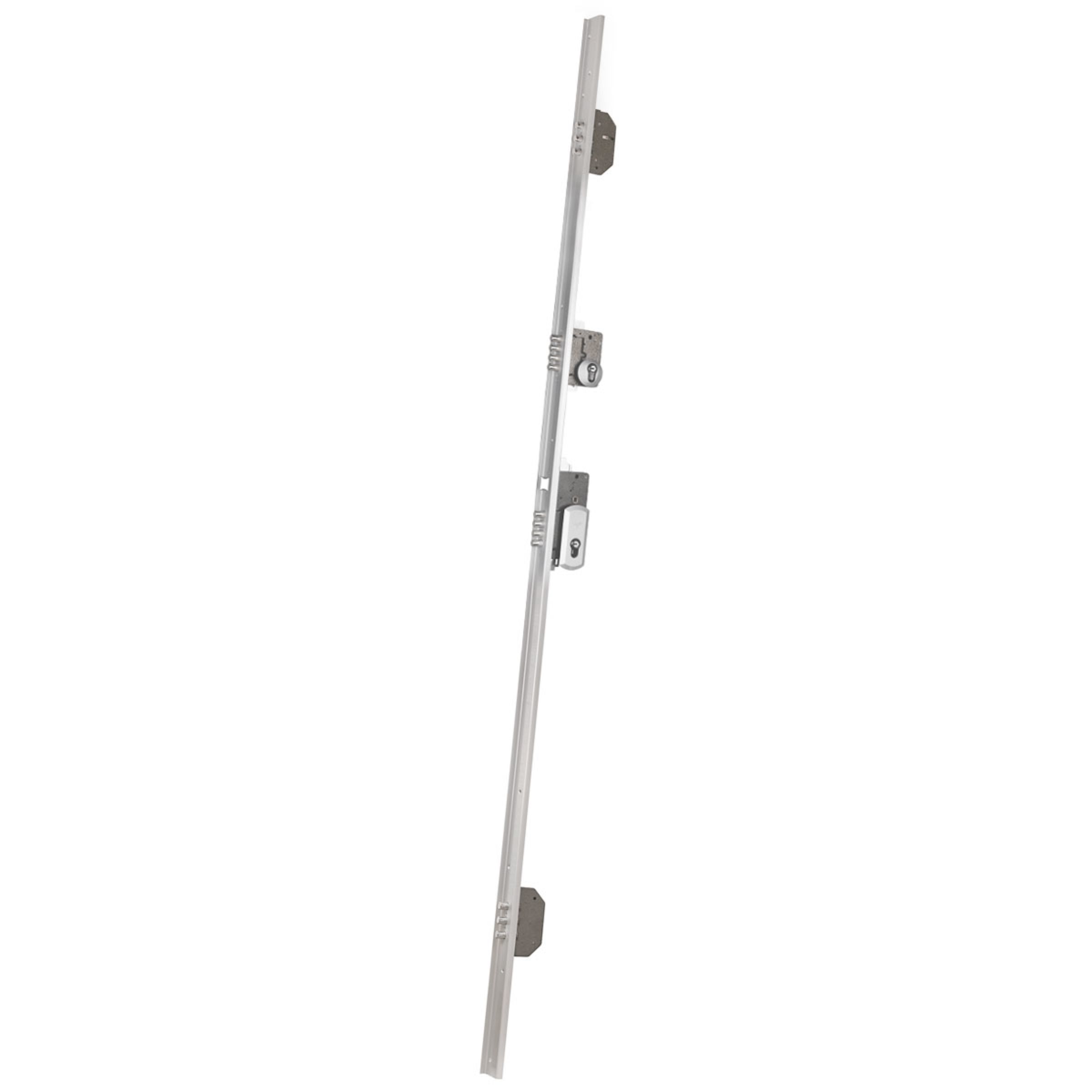 EZCURRA SB-5000 - Cerradura embutida de seguridad de 4 puntos con frente Z sin varillas función de servicio amaestrada