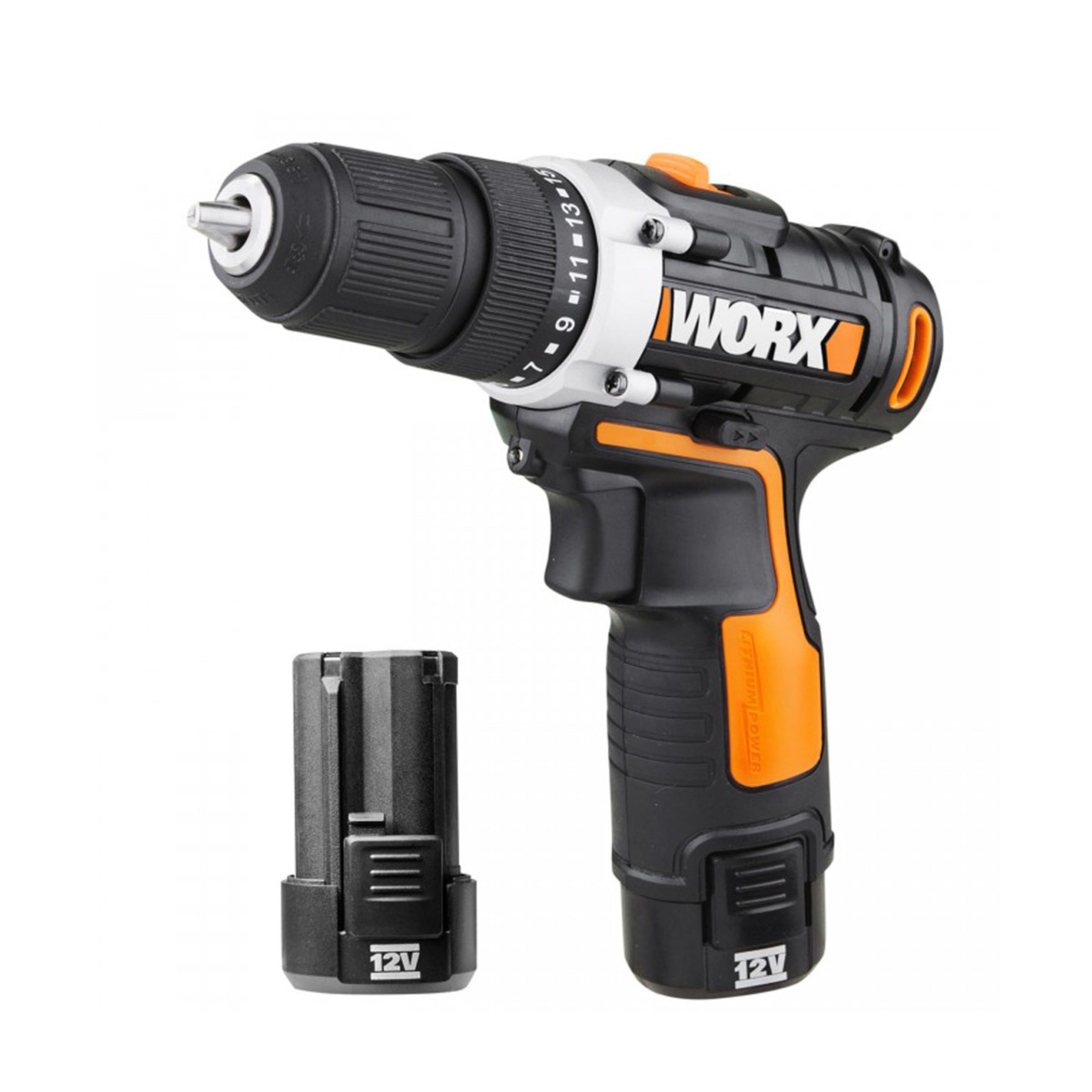 Atornillador batería WORX - WX128.3 a 12V-2.0Ah + baterías