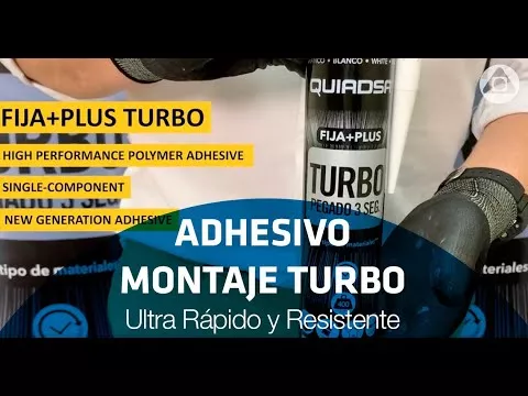 TURBO Adhesivo de montaje ultra rápido y resistente Mengual