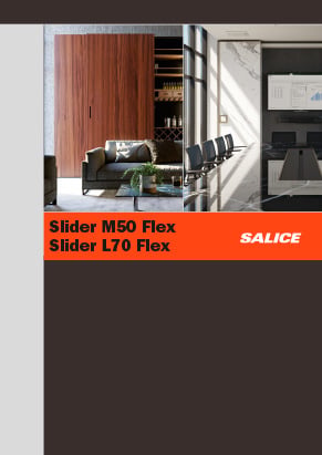 Sistema de puertas coplanares salice