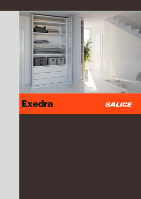 Sistema de puertas escamoteables salice exedra
