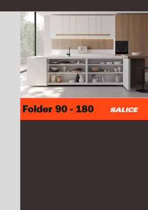 Sistema de puertas plegables salice