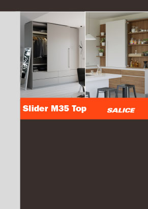 Sistema de puertas coplanares salice