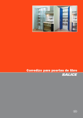 Sistema de puertas plegables salice