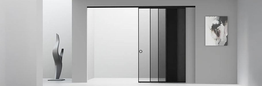 multimodular es sistema de puertas correderas de paso para separar ambientes