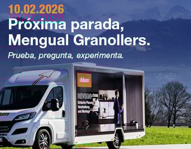 Blum Showcar - Evento demostrativo de productos de la marca en Mengual Granollers