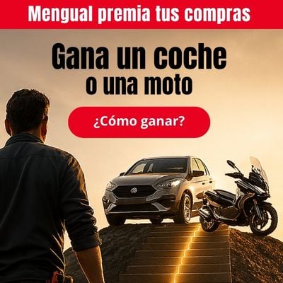 Mengual te regala un coche o una moto