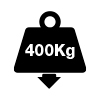 400kg